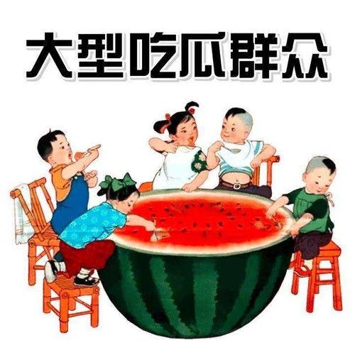 瓜瓜吃瓜绘画,趣味盎然的视觉盛宴
